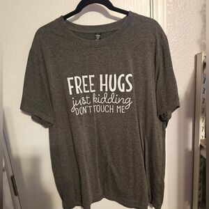 SHEIN Gray Short Sleeve Tee